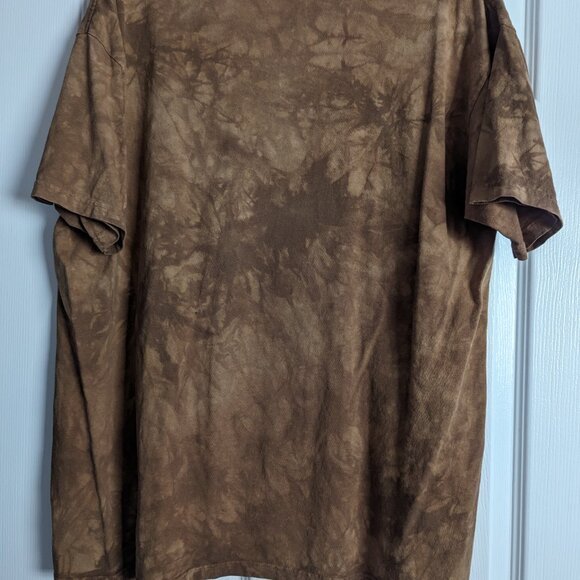 Vintage 1996 The Mountain Ted Blaylock Majestic Eagle Wilderness Scene Shirt - Picture 3 of 7